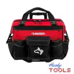 Husky 18 in. 18 Pocket Rolling Tool Bag